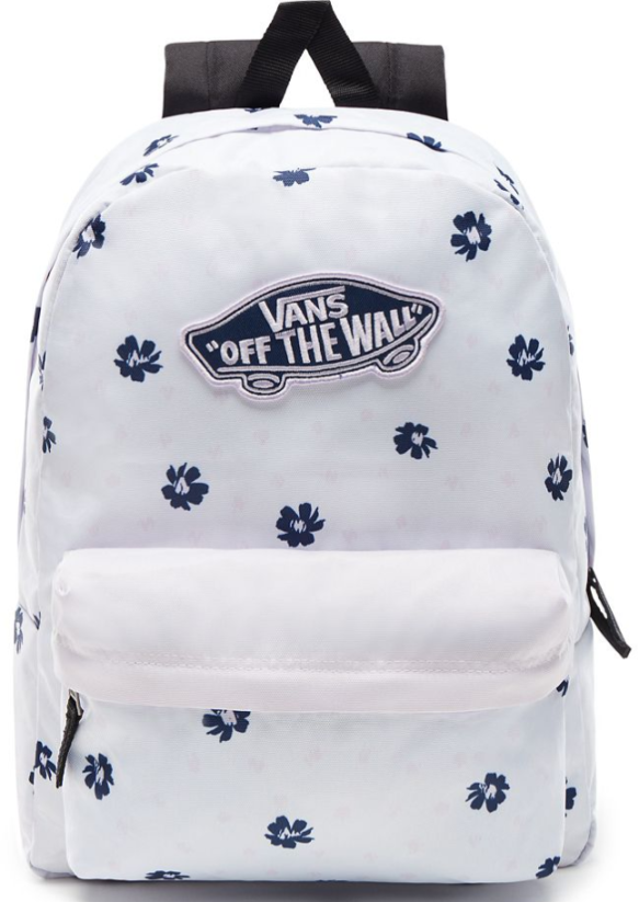 Batoh Vans Realm white abstract daisy 22l