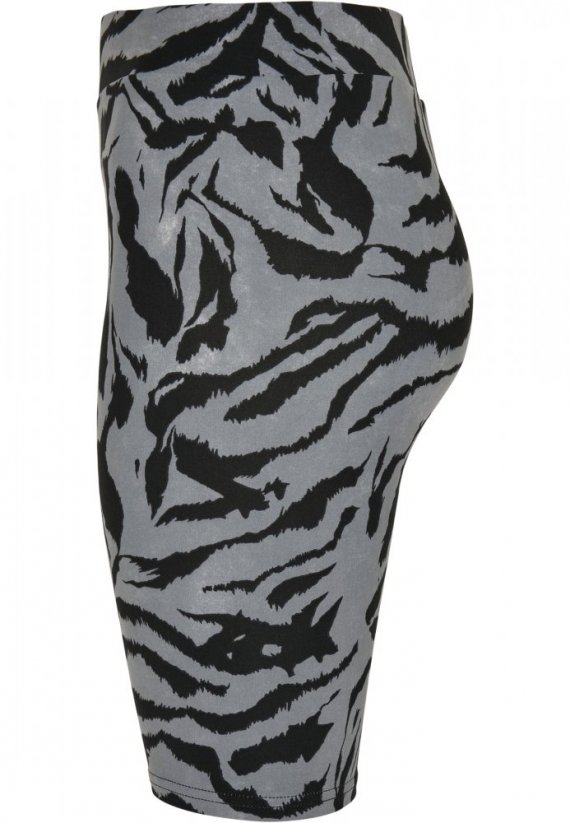 Ladies Soft AOP Cycle Shorts - blackzebra
