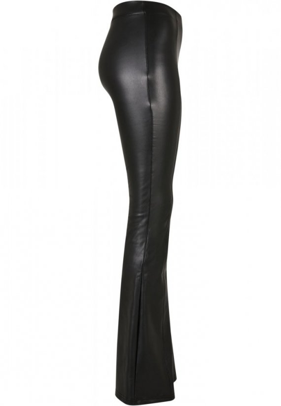 Ladies Synthetic Leather Flared Pants