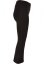 Dievčenské legíny Urban Classics Recycled High Waist Flared - čierne