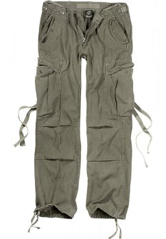 Ladies M-65 Cargo Pants - olive
