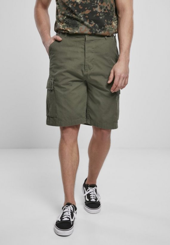 Kraťasy Brandit BDU Ripstop Shorts - olive - Velikost: 3XL