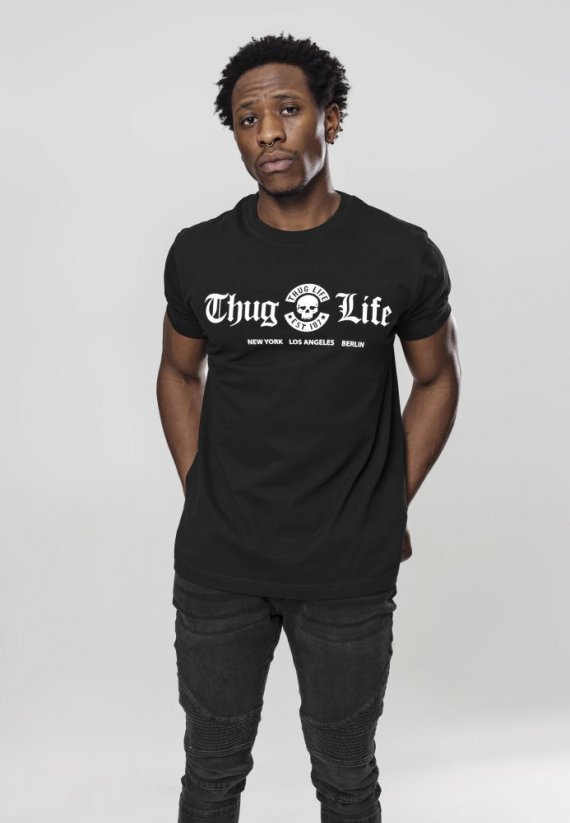 Tričko Mister Tee Thug Life Cities Tee