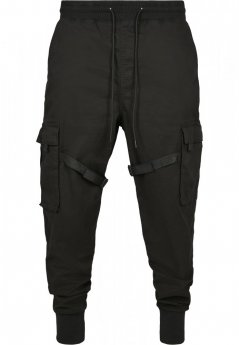 Čierne pánske nohavice Urban Classics Tactical Trouser