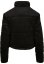 Dámská bunda Urban Classics Corduroy Puffer - černá