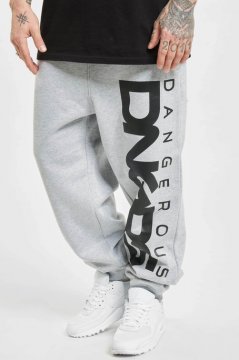 Męskie spodnie dresowe Dangerous DNGRS Classic - szare