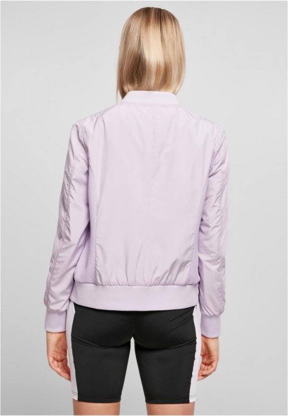 Dámska jarná/jesenná bomber bunda Urban Classics - svetlo fialová