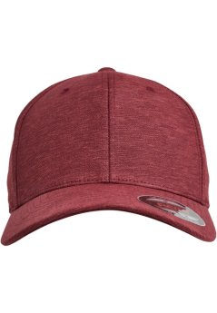 Pánská kšiltovka Urban Classics Flexfit Natural Melange - vínová