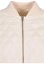 Ladies Diamond Quilt Nylon Jacket - whitesand