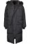 Černý dámský zimní kabát Urban Classics Oversize Faux Fur Puffer