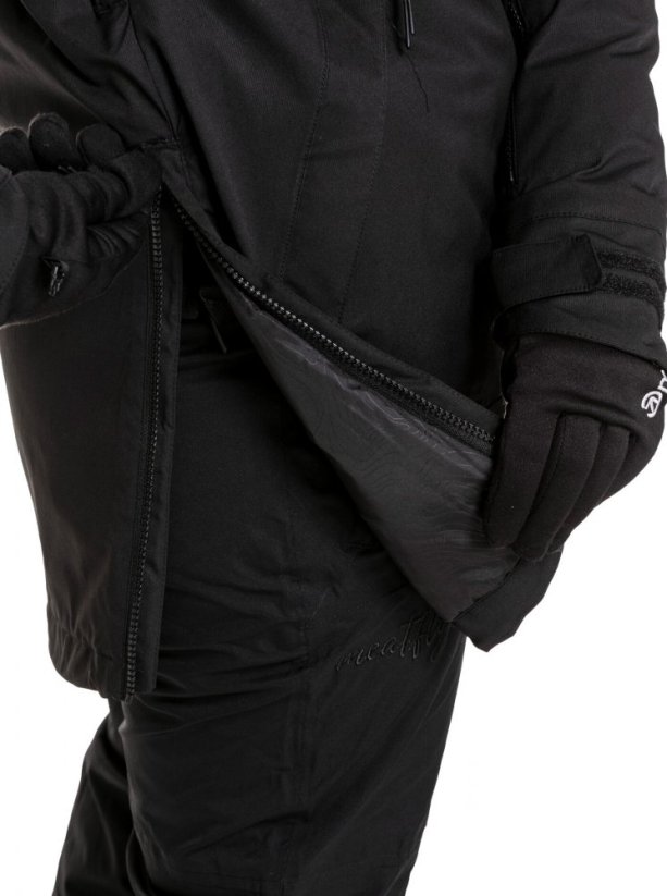 Zimná snowboardová dámska bunda Meatfly Yuki Premium black