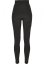 Čierne dámske legíny Urban Classics High Waist Leggings