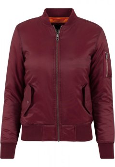 Dámská bomber bunda Urban Classics - vínová