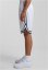 Stripes Mesh Shorts blkredwht XL - whtblkwht
