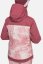 Bunda Roxy Jetty Block silver pink tie dye