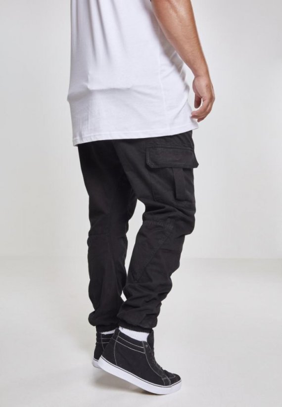 Pánské kalhoty Urban Classics Cargo Jogging - černé
