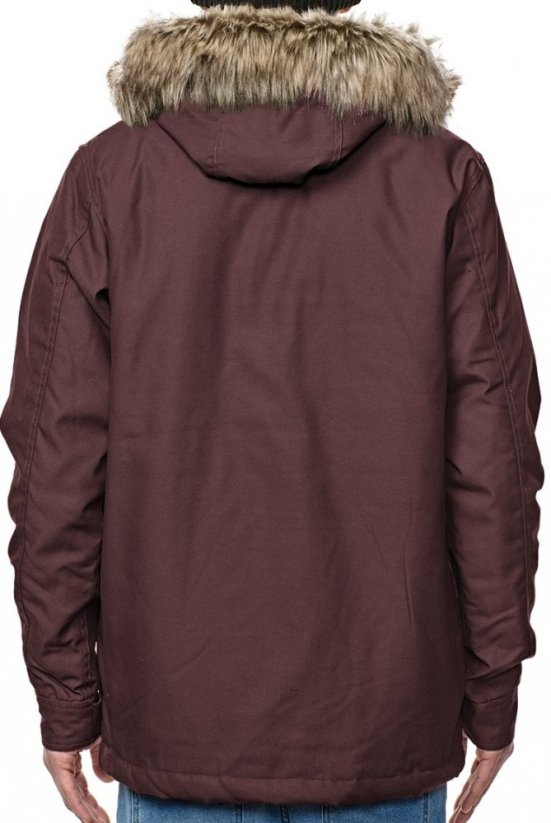 Vínově červená pánská zimní bunda Globe Goodstock Thermal Parka