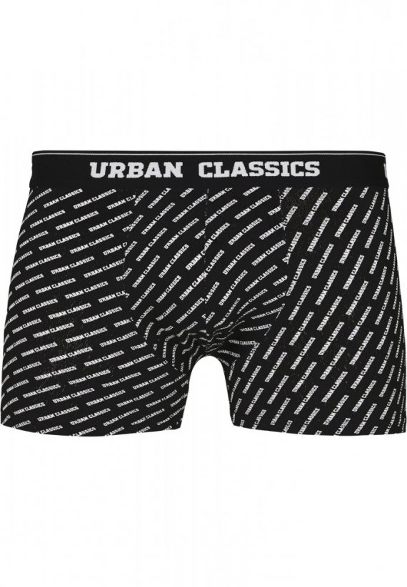 Bokserki Urban Classics Boxer Shorts 5-Pack - ban.aop+brand.aop+cha+blk+wht-KOPIE