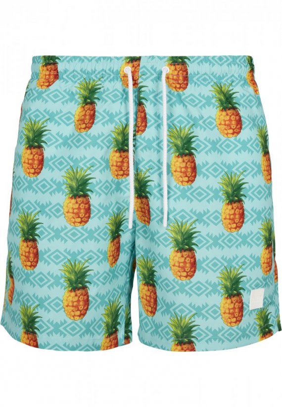 Szorty Urban Classics Pattern Swim Shorts - pineapple aop
