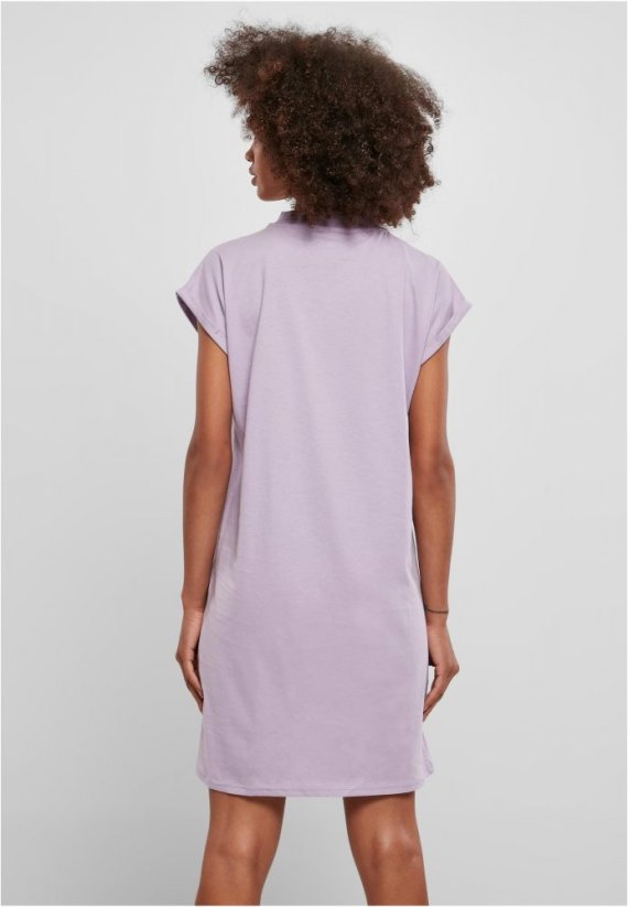 Ladies Turtle Extended Shoulder Dress - lilac