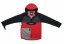 Černo červená pánská snowboardová bunda Horsefeathers Spencer