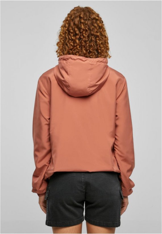 Dámská jarní/podzimní bunda Urban Classics Ladies Basic Pullover - hnědá