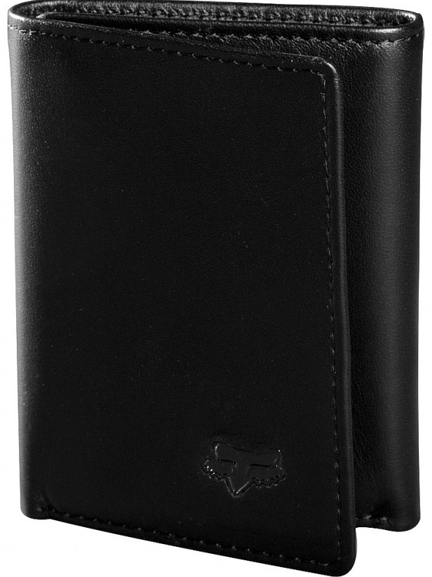 Peněženka Fox Trifold Leather black