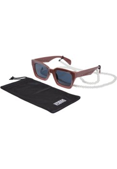 Sunglasses Poros With Chain black/black one size - terracotta
