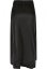 Sukně Urban Classics Ladies Satin Midi Skirt - black - Velikost: M