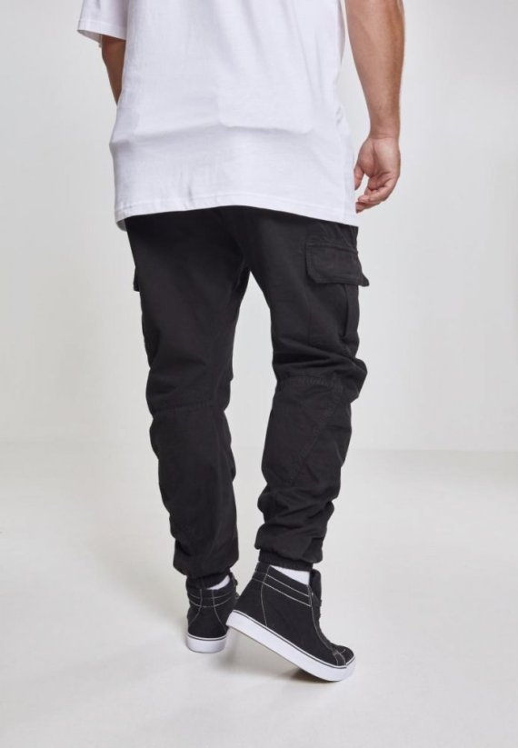 Pánské kalhoty Urban Classics Cargo Jogging - černé
