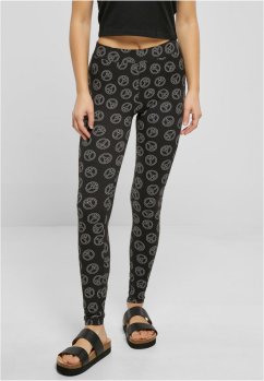 Ladies Soft AOP Leggings - blackpeace