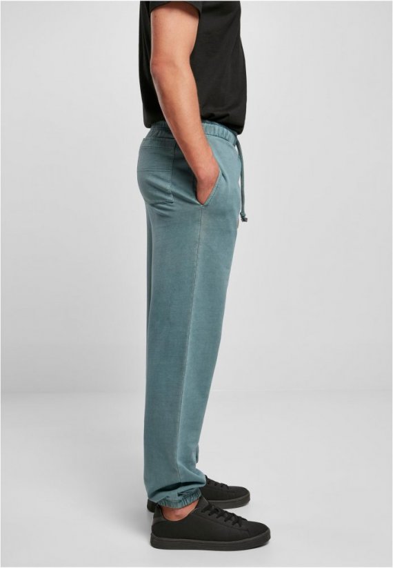 Męskie spodnie dresowe Urban Classics Overdyed Sweatpants - wazelina