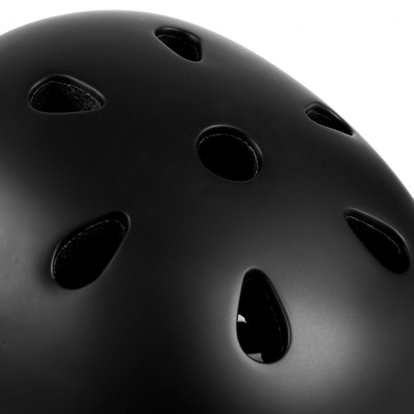 Spokey PUMPTRACK Juniorská přilba IN-MOLD, 58-61 cm, černo-šedá