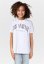 T-Shirt 3 Pack - kurzarm - New York & Los Angeles & Butterfly white+white+black 122/128