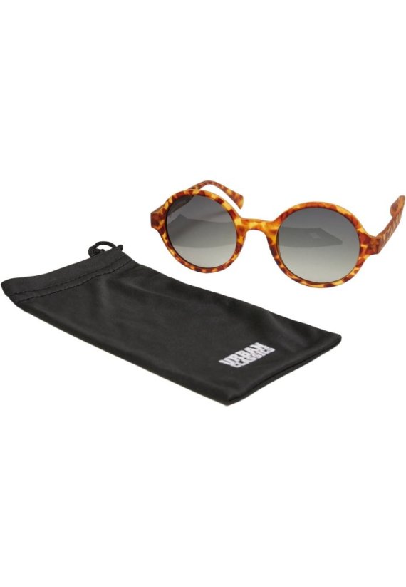 Sunglasses Retro Funk UC brown leo/rosé one size - brown leo/green