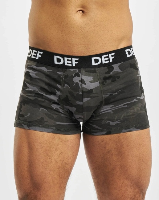 Bokserki DEF Men Boxer Short 4er Pack in camouflage