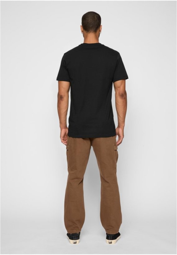 Skull One Line Tee - black