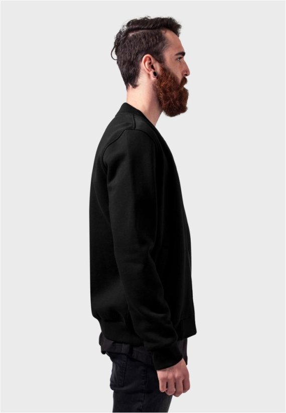 Sweat Bomber Jacket black XL - black