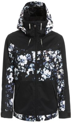 Bunda Roxy Presence kvj1 true black black flowers
