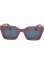 Sunglasses Poros With Chain - terracotta