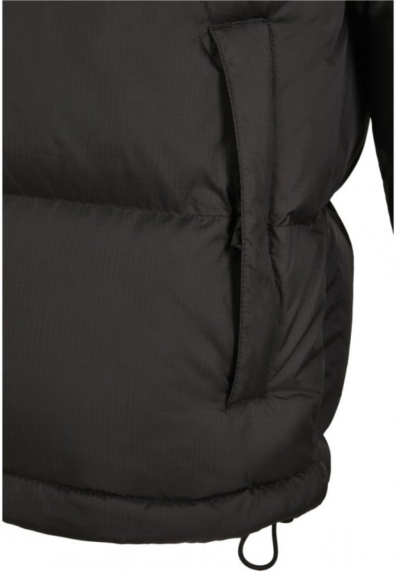 Bunda NASA Two-Toned Puffer Jacket - black