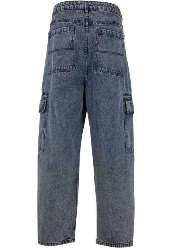 Tapered Heavy Ounce Baggy Cargo Jeans dirty washed 44 - black washed