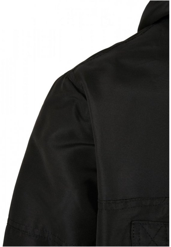 Pánská zimní bunda Brandit Windbreaker Sherpa - černá