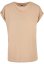 Ladies Extended Shoulder Tee - unionbeige