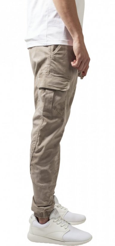 Spodnie męskie Urban Classics Camo Cargo Jogging Pants - sand camo