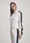 Bunda Urban Classics Ladies Short Striped Crinkle Track Jacket - white/black
