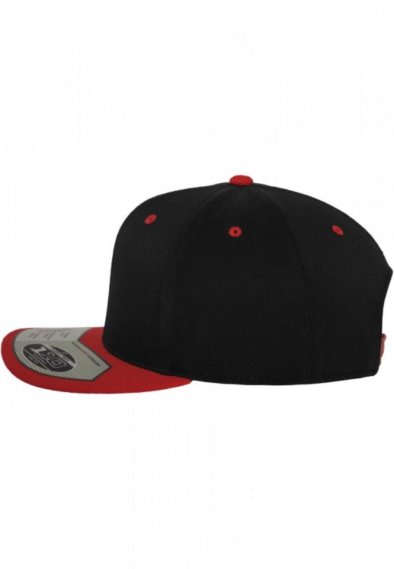110 Fitted Snapback - blk/red