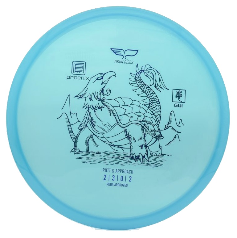 Frisbee Discgolf GUI Phoenix Line Putt & Approach modré