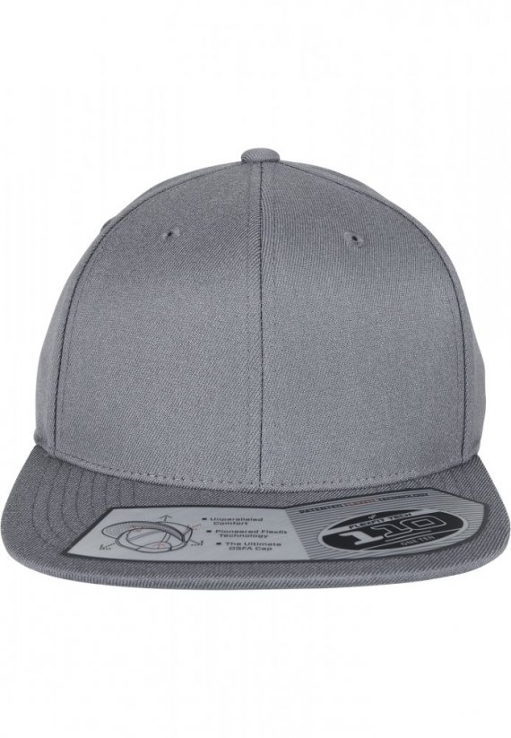 110 Fitted Snapback - grey