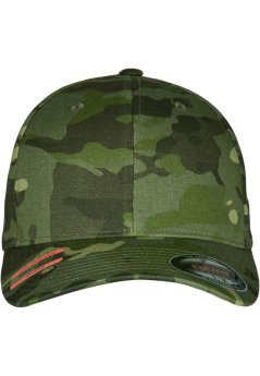 Pánská kšiltovka Urban Classics Flexfit Multicam® - zeleně maskáčová